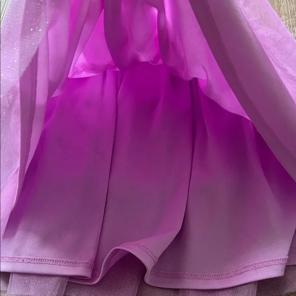 Disney Bluey & Bingo Purple Girls Casual Sparkle Dress Size 6 - Picture 5 of 10